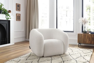 Fauteuil Céline - Blanc