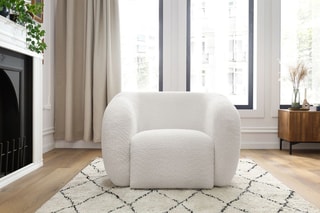 Fauteuil Céline - Blanc