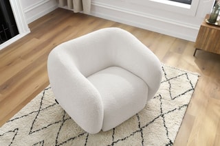 Fauteuil Céline - Blanc