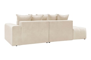 Canapé d'angle droit Mont-Blanc - 
Beige