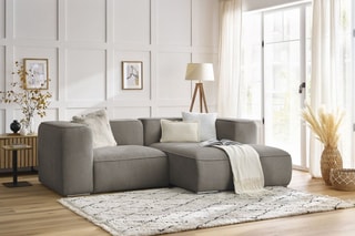 Canapé d'angle droit Zephyr Compact - Taupe