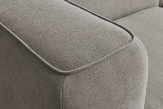 Canapé d'angle droit Zephyr Compact - Taupe