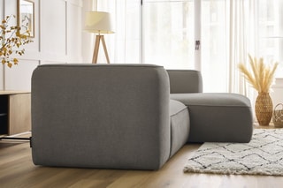 Canapé d'angle droit Zephyr Compact - Taupe