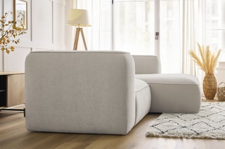 Canapé d'angle droit Zephyr Compact - Beige
