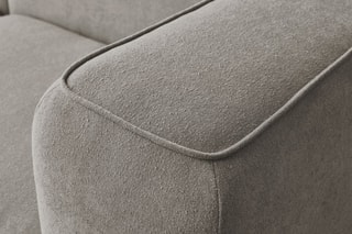 Canapé d'angle gauche Zephyr Compact - Taupe