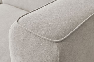 Canapé d'angle gauche Zephyr Compact - Beige