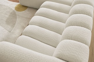 Canapé d'angle gauche  Talia - Beige
