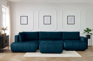 Ensemble salon Arsène - Bleu