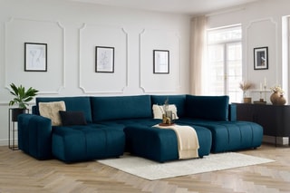 Ensemble salon Arsène - Bleu