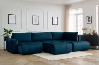 Ensemble salon Arsène - Bleu