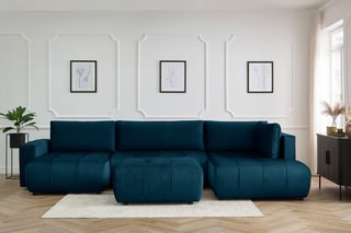 Ensemble salon Arsène - Bleu