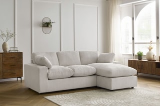Canapé d’angle réversible Belair - Beige