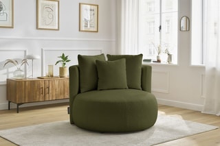 Fauteuil César - Vert