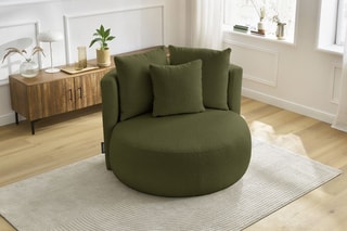 Fauteuil César - Vert