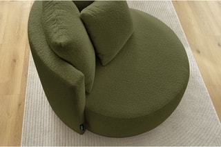 Fauteuil César - Vert