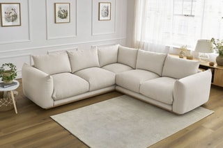 Canapé d'angle réversible Ernest - Beige