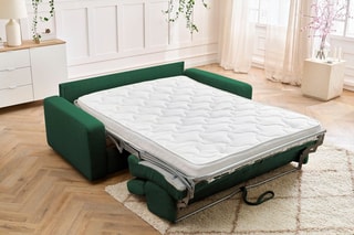 Canapé convertible Monaco - Vert - Couchage 190 x 140 cm