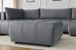 Ensemble salon Arsène - Gris foncé