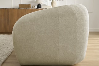 Canapé convertible Neyo - Beige - Couchage 180 x 120 cm
