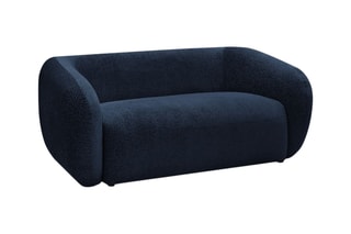Canapé droit Céline - Bleu foncé