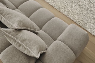 Canapé d'angle droit Everest - Taupe