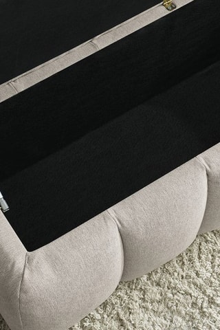Banc-coffre Mont-Blanc - Beige