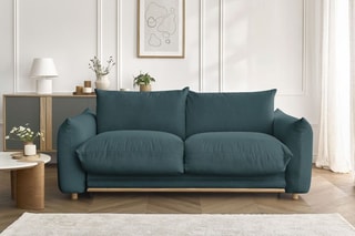 Canapé convertible Lenny - Beige - Couchage 160 x 190 cm