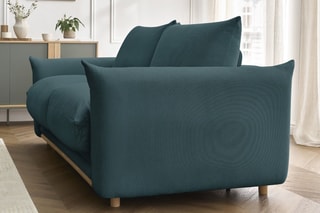Canapé convertible Lenny - Beige - Couchage 160 x 190 cm