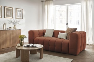 Canapé convertible Cloud - Orange - Couchage 190 x 140 cm