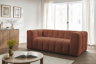 Canapé convertible Cloud - Orange - Couchage 190 x 140 cm