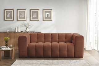 Canapé convertible Cloud - Orange - Couchage 190 x 140 cm