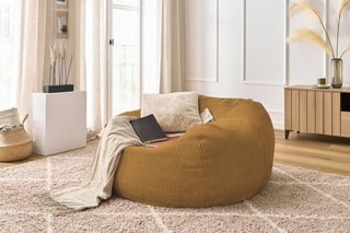 Pouf Voltaire - Ocre