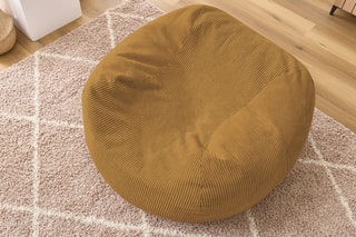 Pouf Voltaire - Ocre