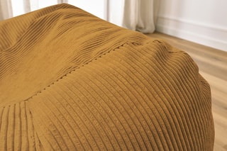 Pouf Voltaire - Ocre