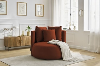 Fauteuil César - Orange