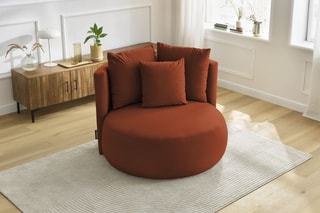 Fauteuil César - Orange