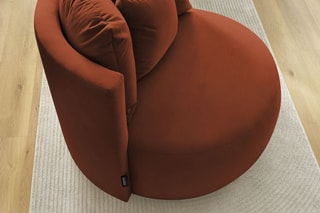Fauteuil César - Orange