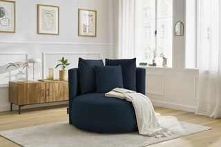 Fauteuil César - Bleu