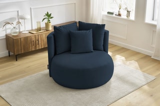 Fauteuil César - Bleu