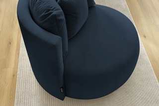 Fauteuil César - Bleu