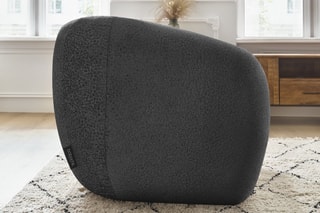 Fauteuil Celine - Vert foncé - En tissu texturé