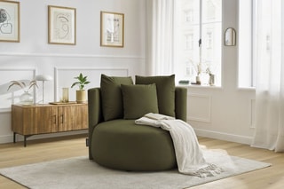 Fauteuil César - Vert