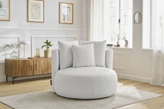 Fauteuil César - Blanc