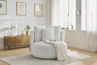 Fauteuil César - Blanc