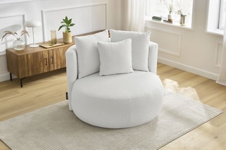 Fauteuil César - Blanc