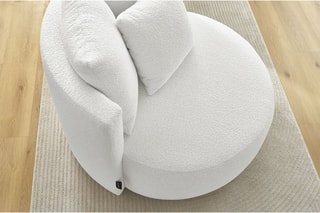Fauteuil César - Blanc