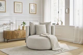 Fauteuil César - Beige