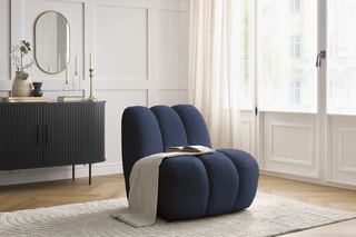 Fauteuil Janissaire - Bleu foncé