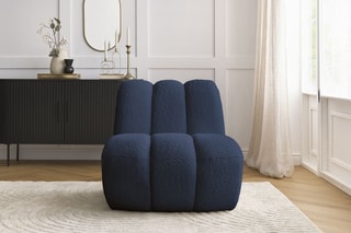 Fauteuil Janissaire - Bleu foncé