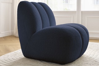 Fauteuil Janissaire - Bleu foncé